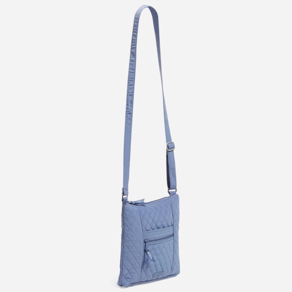 Vera Bradley Microfiber Hipster in Rustic Blue NWT